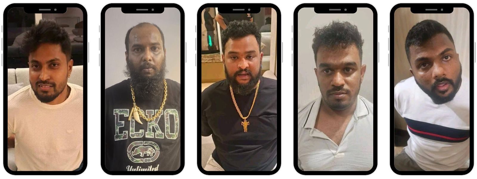 Organized Criminals Detained for Questioning